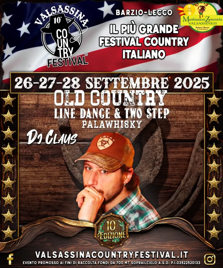 2025_Volantino Old Country - Dj Claus