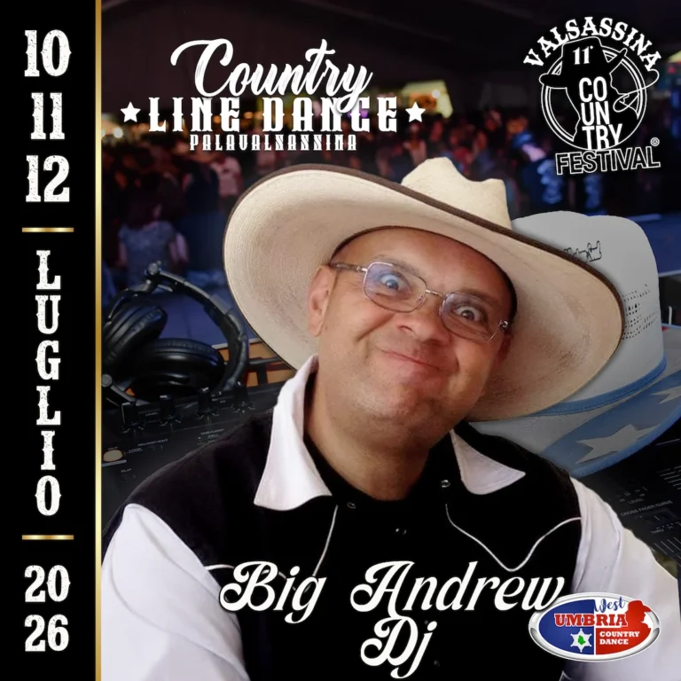 Valsassina Country Festival 2026 Country Line Dance Big Andrew Dj
