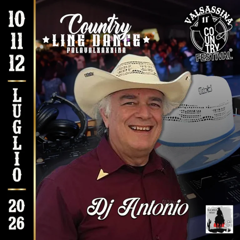 Valsassina Country Festival 2026 Country Line Dance Dj Antonio