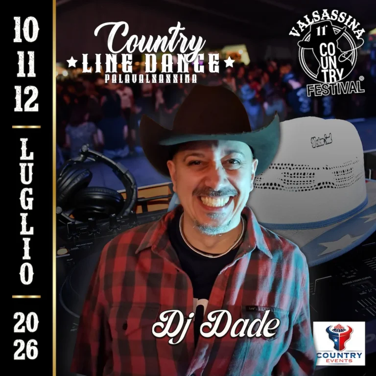 Valsassina Country Festival 2026 Country Line Dance Dj Dade