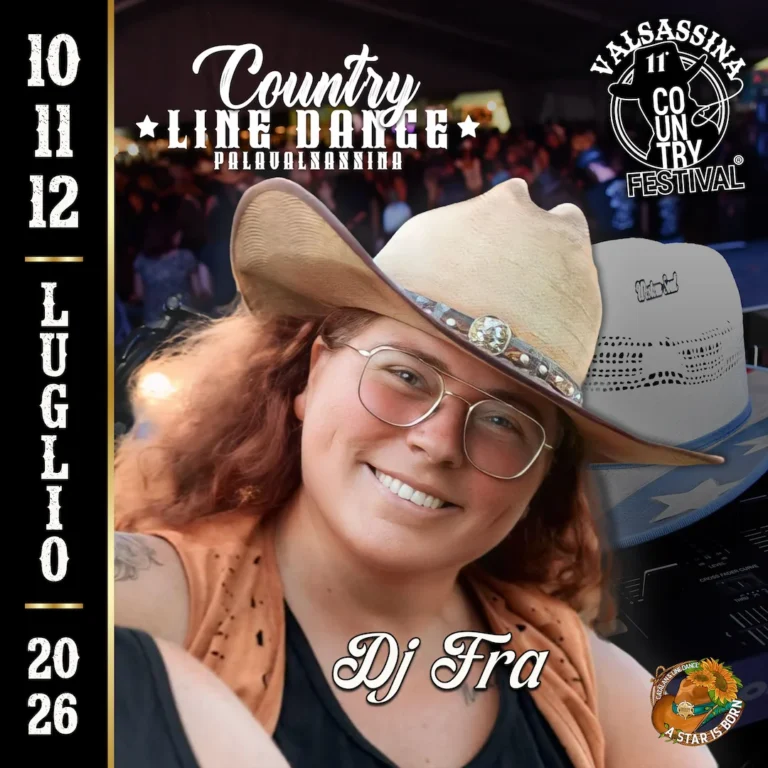 Valsassina Country Festival 2026 Country Line Dance Dj Fra