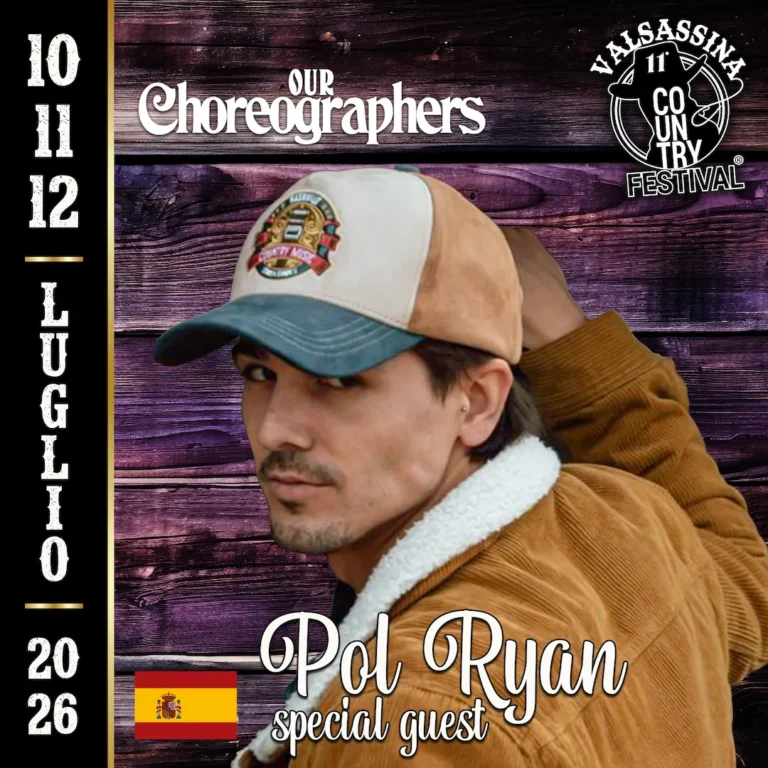 Valsassina Country Festival 2026 Coreografi Pol Ryan