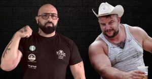 Dimostrazioni di Braccio di Ferro al Valsassina country festival con il team bresciano Pitbull 3